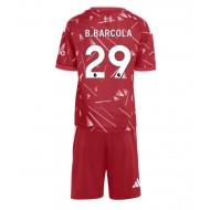 Liverpool Bradley Barcola #29 Domáci Detský futbalový dres 2026-27 Krátky Rukáv (+ trenírky)